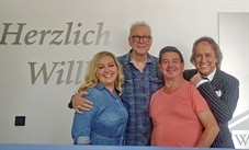 Die Spielbergs, Gerd Christian und Entertainer Bert Beel  beim Hoffest der Humbolt-Universität am 20.09.2025